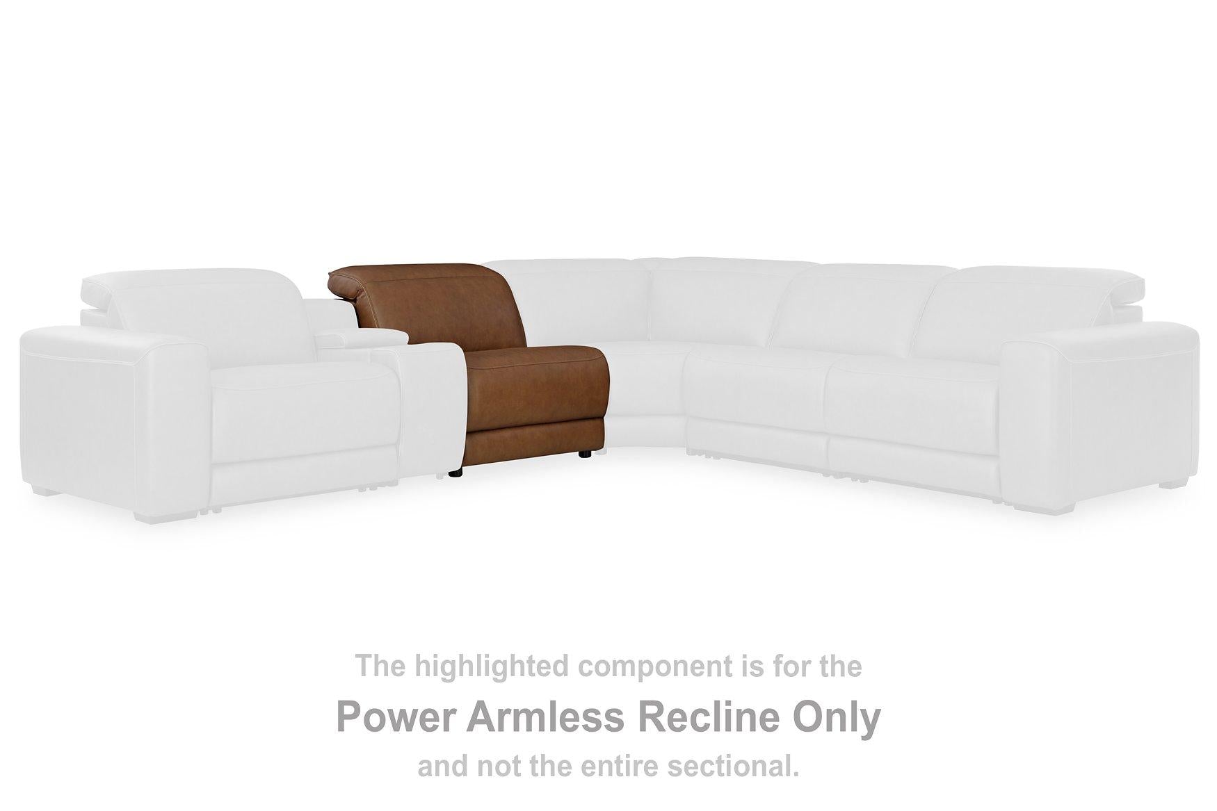 Magic Man Power Reclining Sectional - Furniture 4 Less Outlet (Salinas,CA)