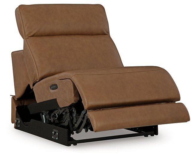 Magic Man Power Reclining Sectional with Console - Furniture 4 Less Outlet (Salinas,CA)