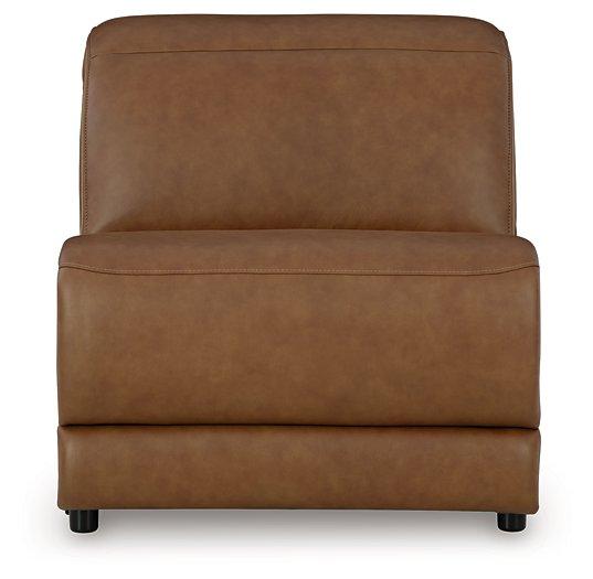 Magic Man Power Reclining Sectional with Console - Furniture 4 Less Outlet (Salinas,CA)