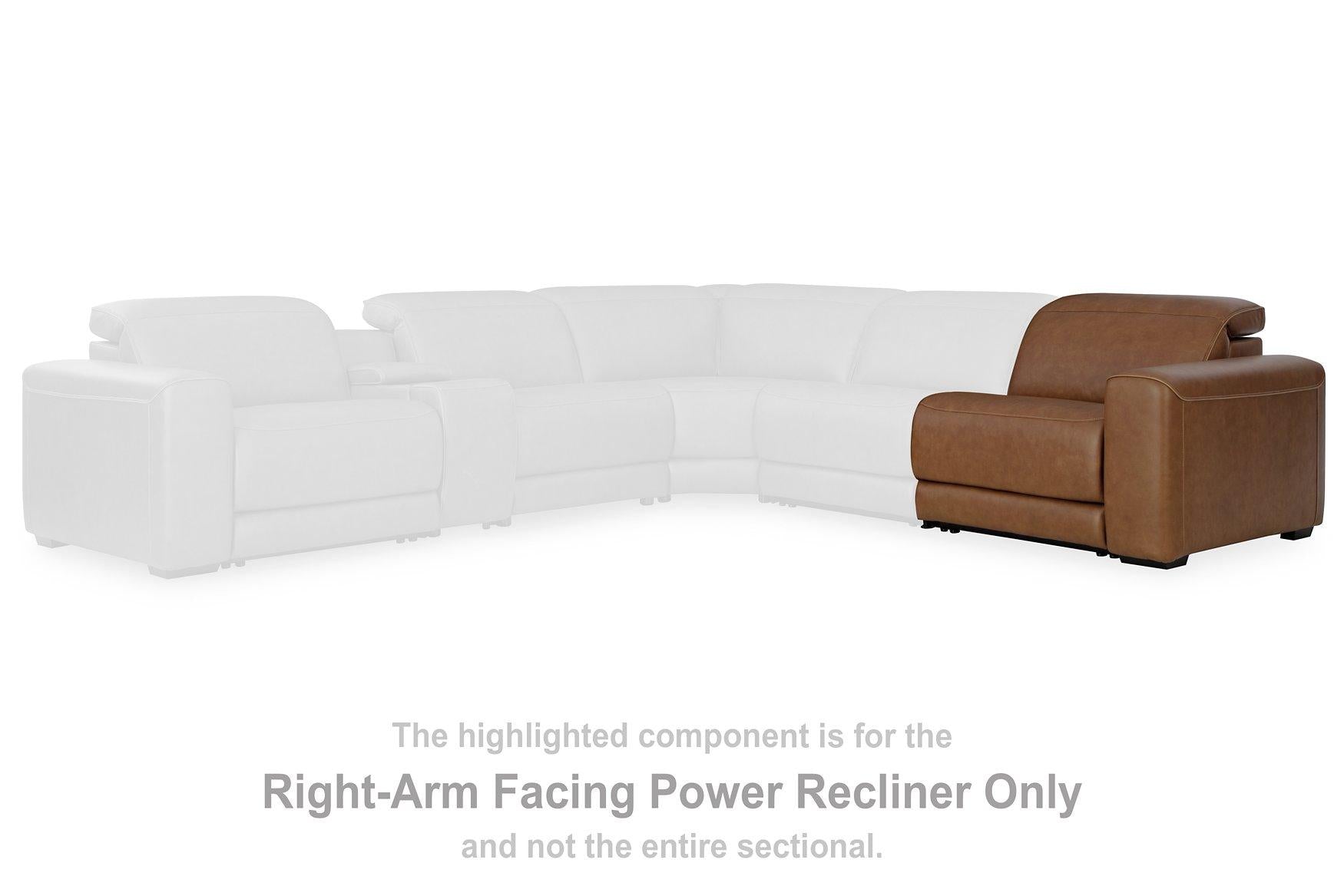Magic Man Power Reclining Sectional - Furniture 4 Less Outlet (Salinas,CA)