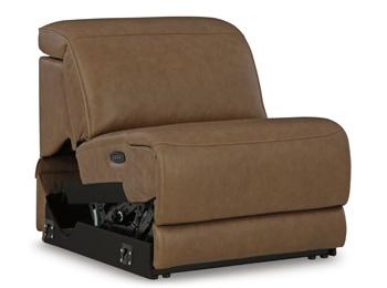 Magic Man Power Reclining Sectional with Console - Furniture 4 Less Outlet (Salinas,CA)