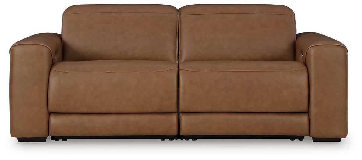 Magic Man Power Reclining Sectional Loveseat - Furniture 4 Less Outlet (Salinas,CA)