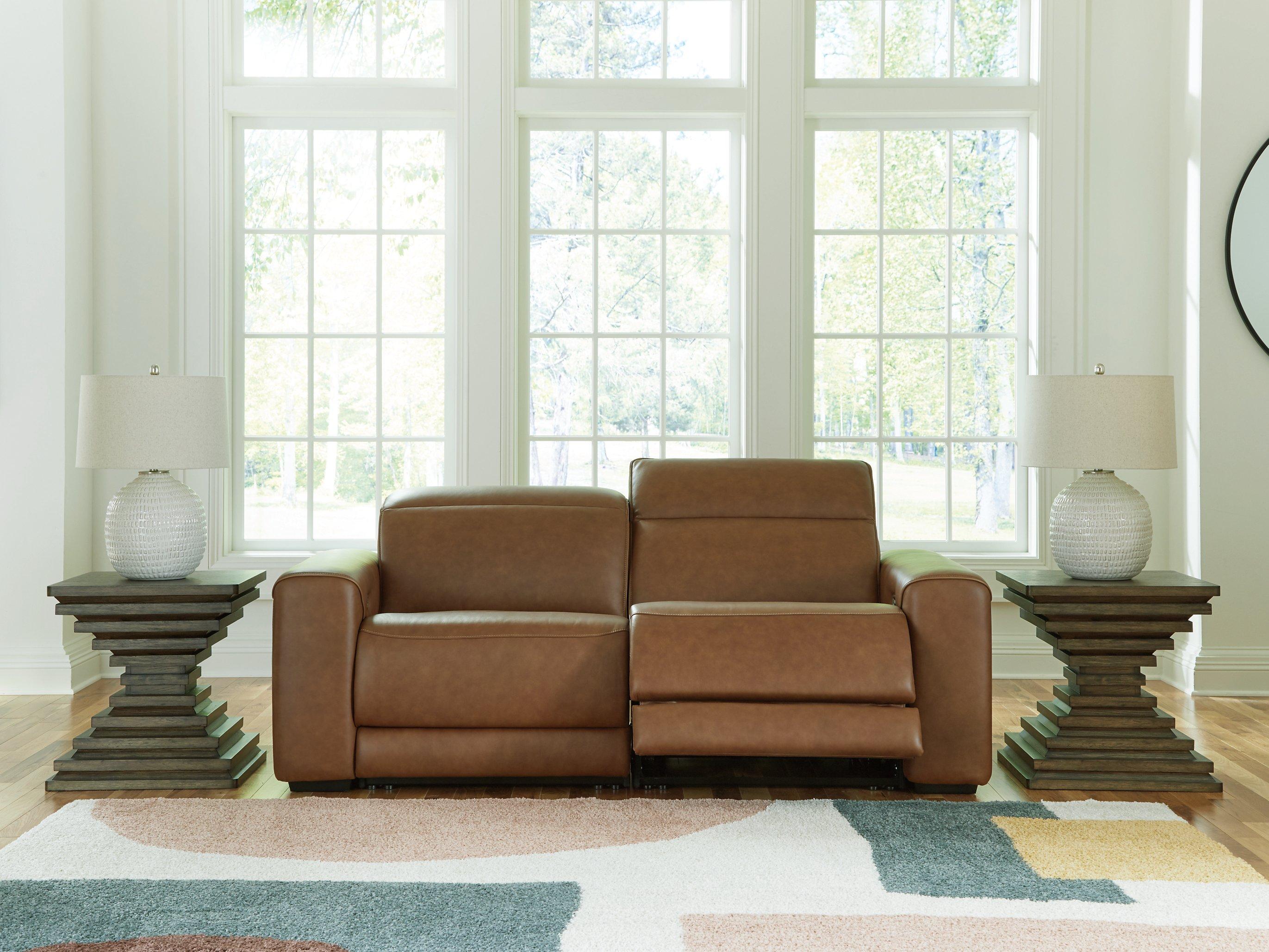 Magic Man Power Reclining Sectional Loveseat - Furniture 4 Less Outlet (Salinas,CA)