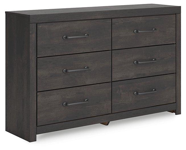 Hollivern Dresser and Mirror - Furniture 4 Less Outlet (Salinas,CA)
