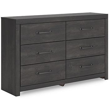 Hollivern Dresser and Mirror - Furniture 4 Less Outlet (Salinas,CA)