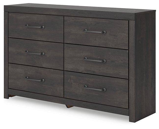 Hollivern Dresser and Mirror - Furniture 4 Less Outlet (Salinas,CA)