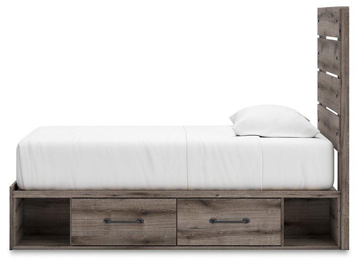 Graystorm Bed with Storage - Furniture 4 Less Outlet (Salinas,CA)