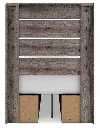 Graystorm Bed with Storage - Furniture 4 Less Outlet (Salinas,CA)