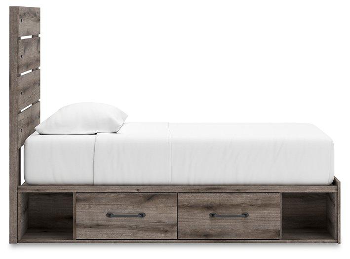 Graystorm Bed with Storage - Furniture 4 Less Outlet (Salinas,CA)