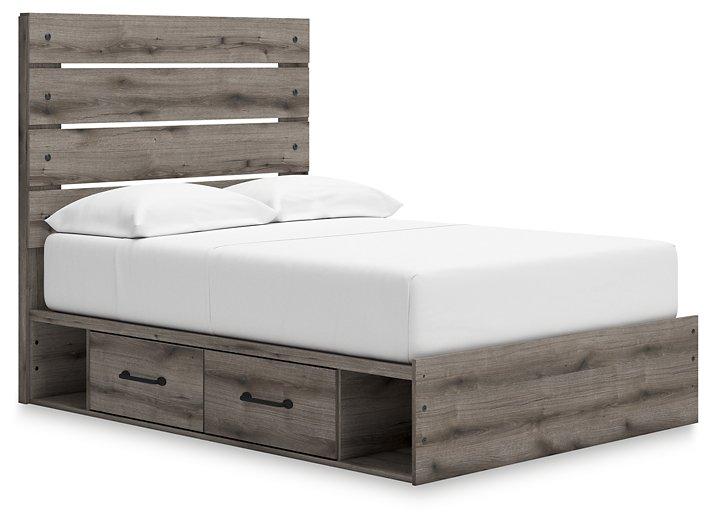 Graystorm Bed with Storage - Furniture 4 Less Outlet (Salinas,CA)