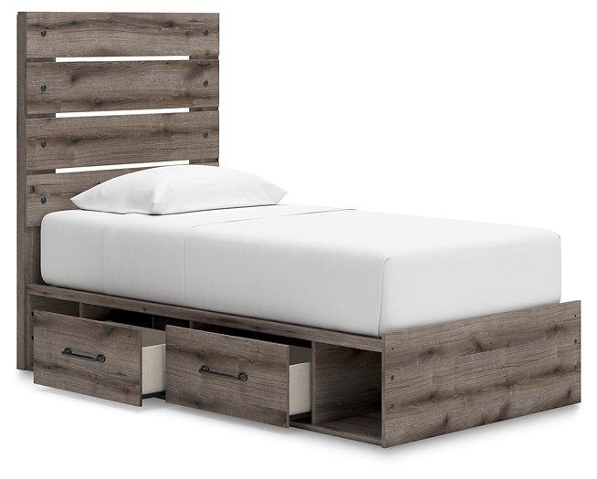 Graystorm Bed with Storage - Furniture 4 Less Outlet (Salinas,CA)