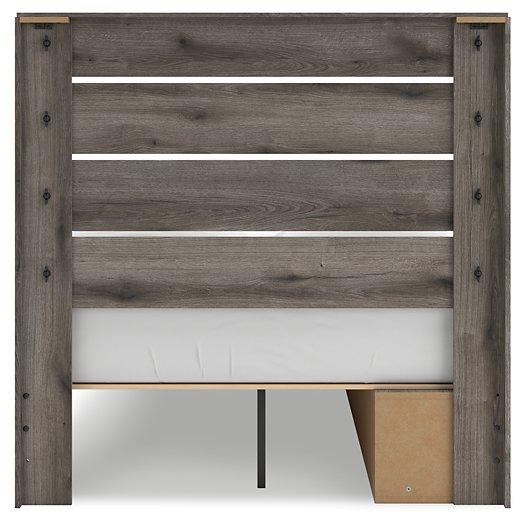 Graystorm Bed with Storage - Furniture 4 Less Outlet (Salinas,CA)