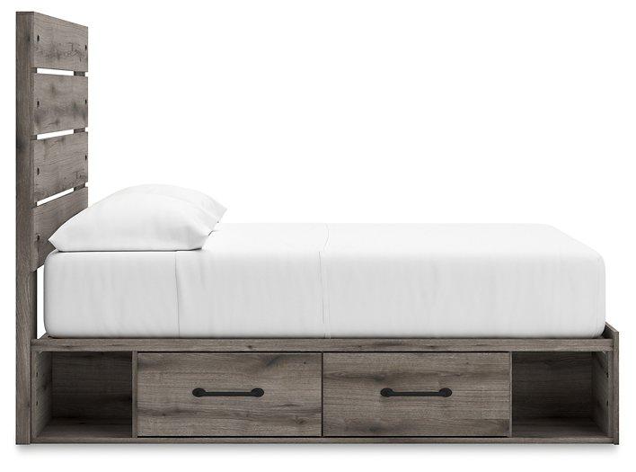 Graystorm Bed with Storage - Furniture 4 Less Outlet (Salinas,CA)