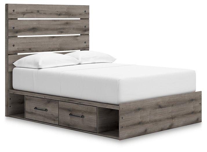 Graystorm Bed with Storage - Furniture 4 Less Outlet (Salinas,CA)