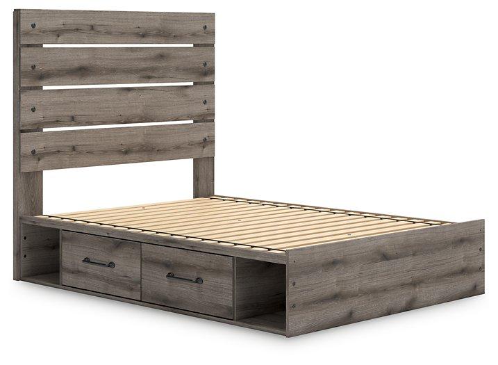 Graystorm Bed with Storage - Furniture 4 Less Outlet (Salinas,CA)