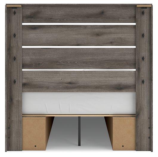 Graystorm Bed with Storage - Furniture 4 Less Outlet (Salinas,CA)