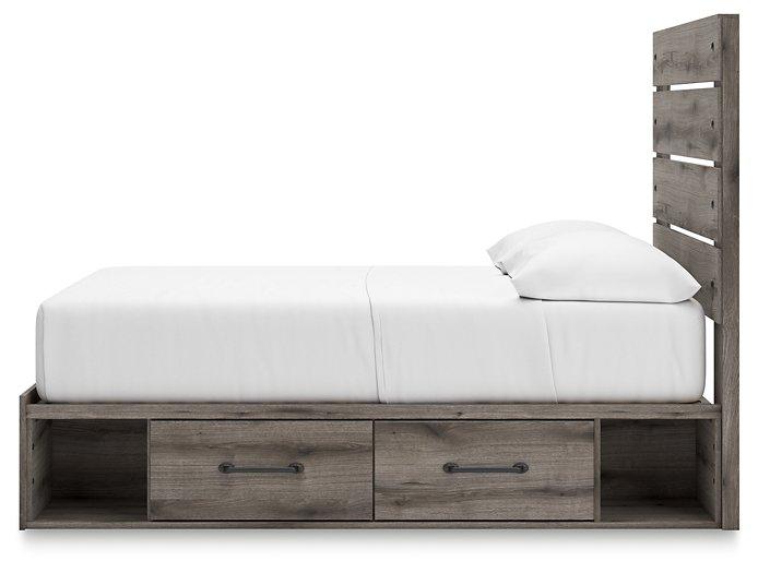 Graystorm Bed with Storage - Furniture 4 Less Outlet (Salinas,CA)