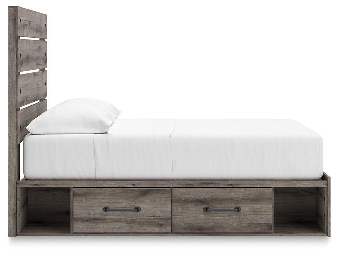 Graystorm Bed with Storage - Furniture 4 Less Outlet (Salinas,CA)