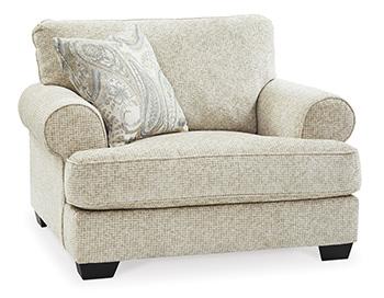 Monaghan Oversized Chair and Ottoman - Furniture 4 Less Outlet (Salinas,CA)