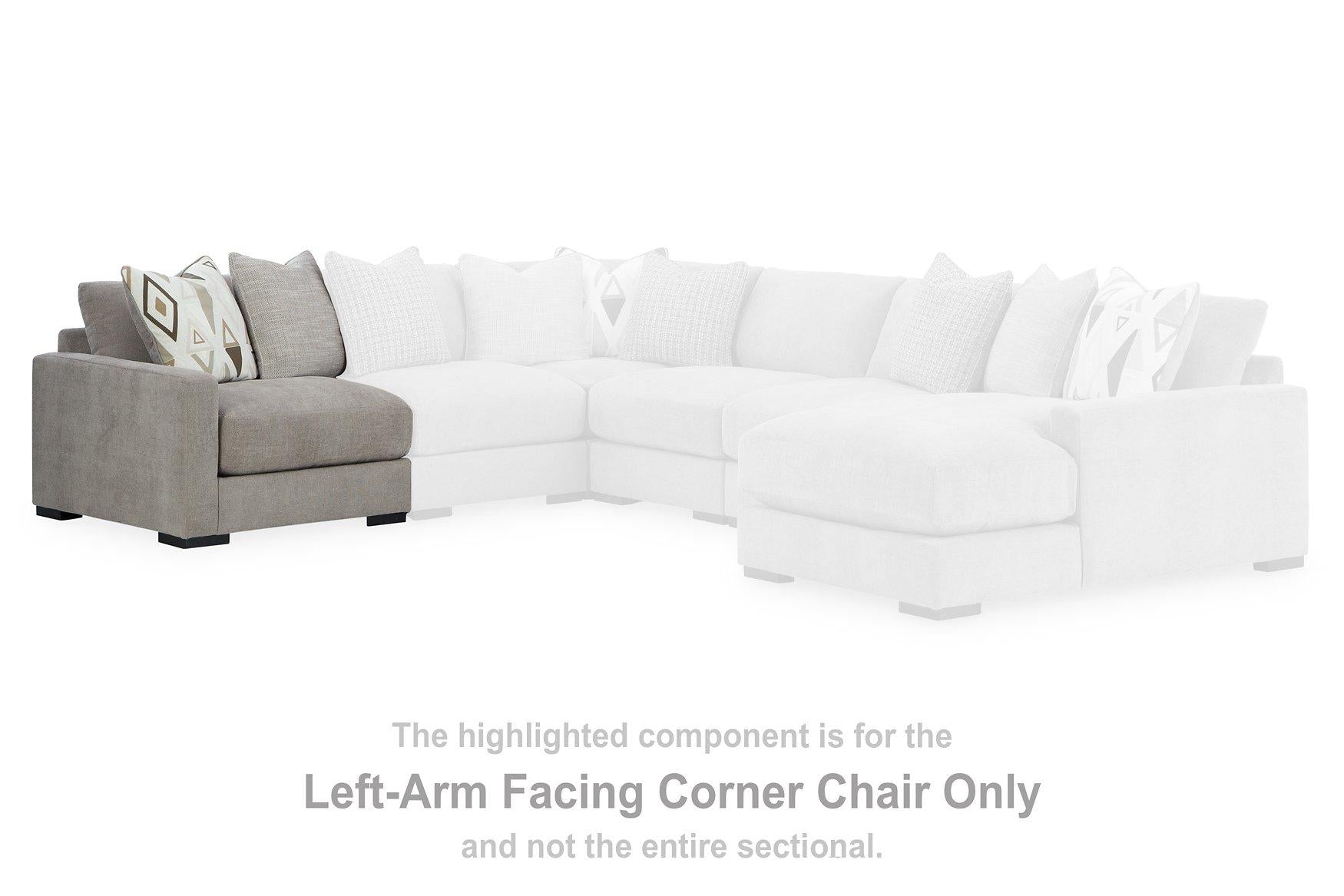 Aslan Court Sectional with Chaise - Furniture 4 Less Outlet (Salinas,CA)