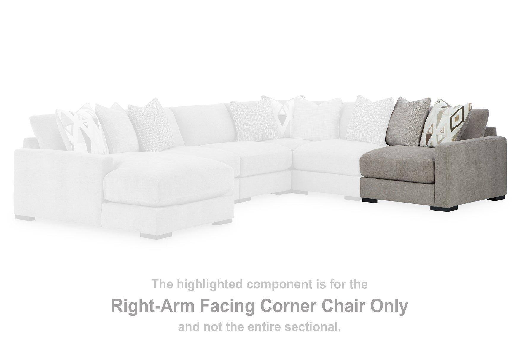Aslan Court Sectional with Chaise - Furniture 4 Less Outlet (Salinas,CA)