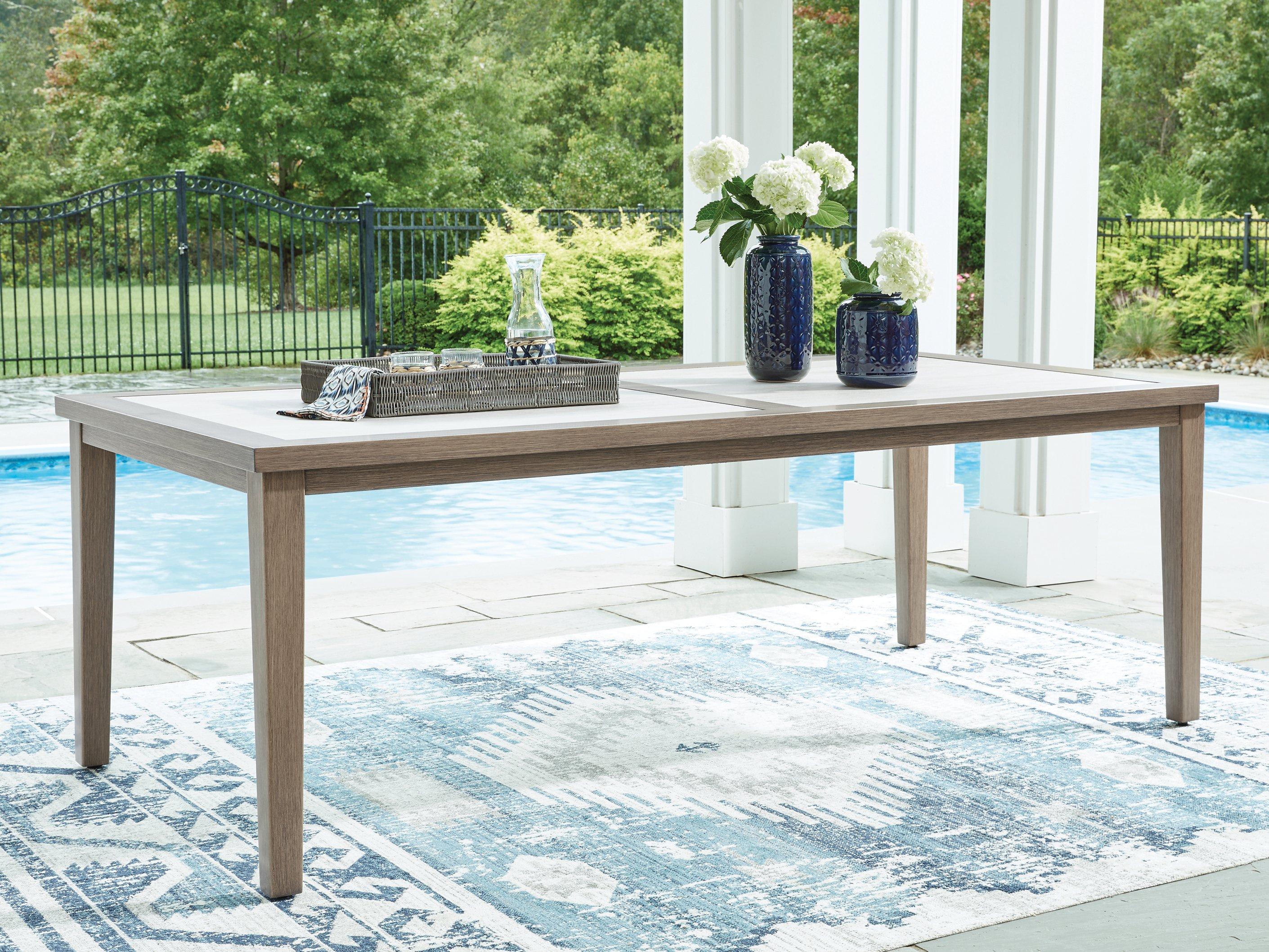 Rainier Ranch Outdoor Dining Package - Furniture 4 Less Outlet (Salinas,CA)