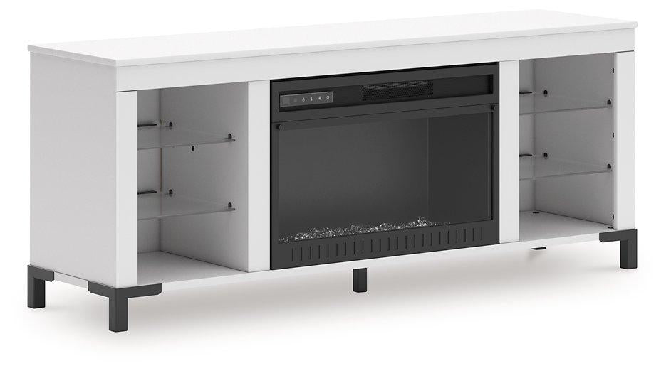 Brollevi 60" TV Stand with Electric Fireplace - Furniture 4 Less Outlet (Salinas,CA)