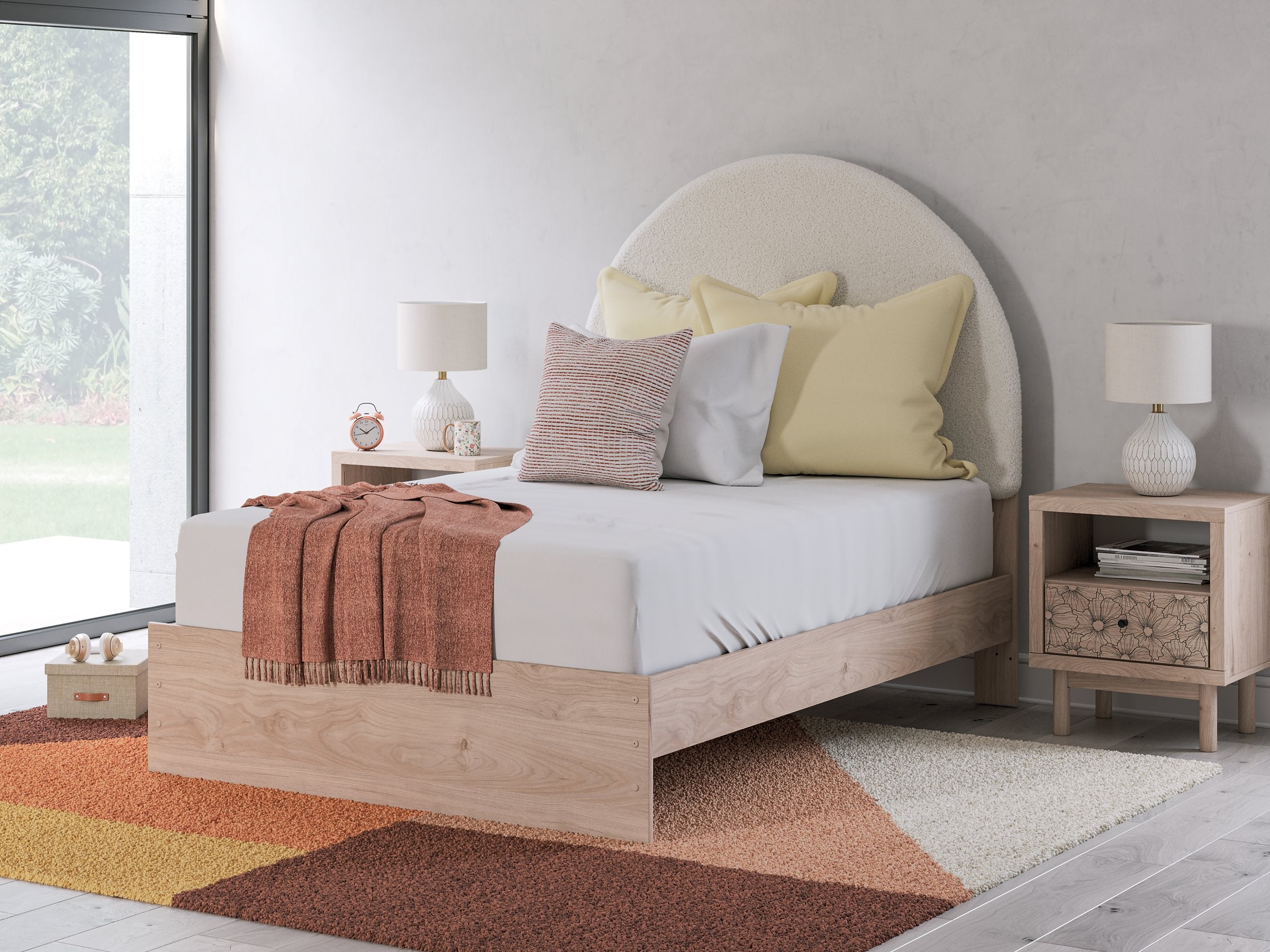 Arloster Upholstered Bed - Furniture 4 Less Outlet (Salinas,CA)