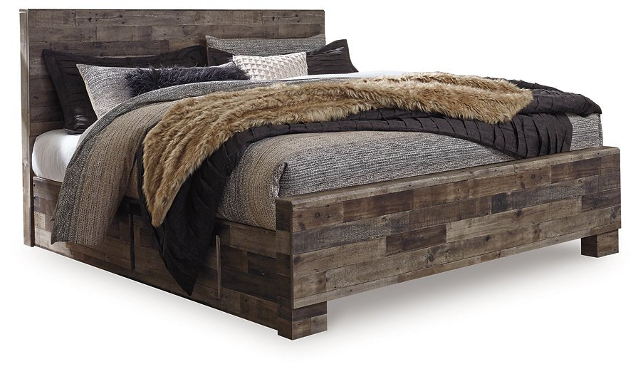 Derekson Bed with 2 Side Storage - Furniture 4 Less Outlet (Salinas,CA)