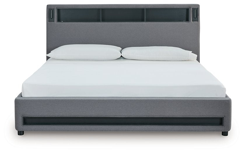 Verishaw Upholstered Bed - Furniture 4 Less Outlet (Salinas,CA)