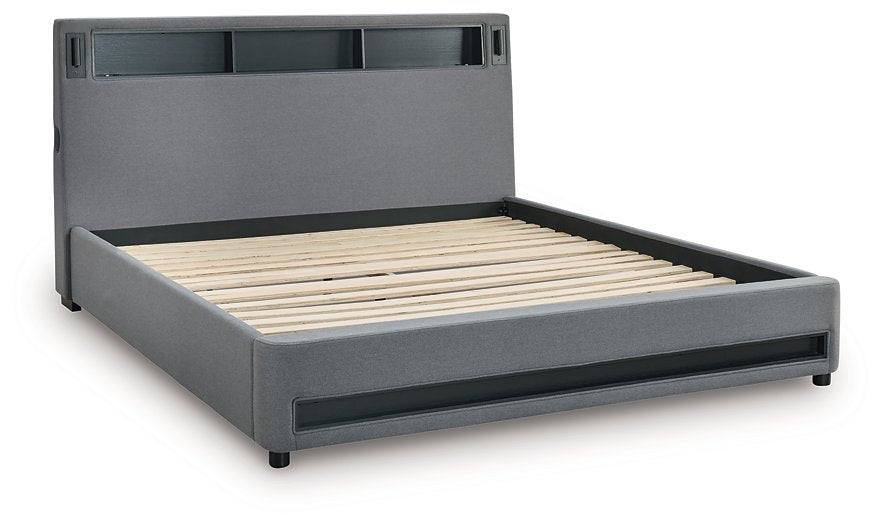 Verishaw Upholstered Bed - Furniture 4 Less Outlet (Salinas,CA)
