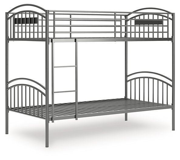 Lanceburg Bunk Bed with Ladder - Furniture 4 Less Outlet (Salinas,CA)
