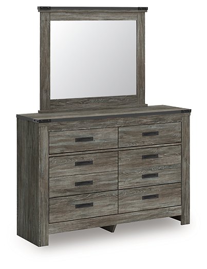 Frandern Dresser and Mirror - Furniture 4 Less Outlet (Salinas,CA)