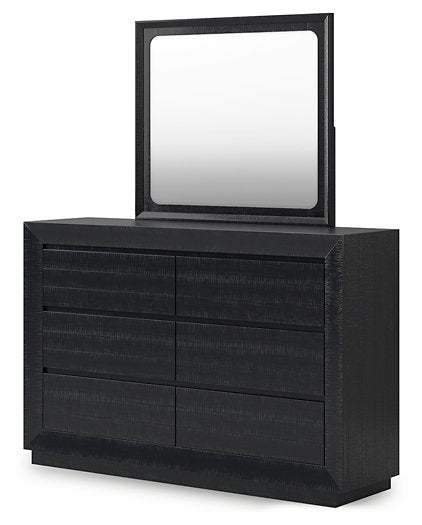 Londer Dresser and Mirror - Furniture 4 Less Outlet (Salinas,CA)