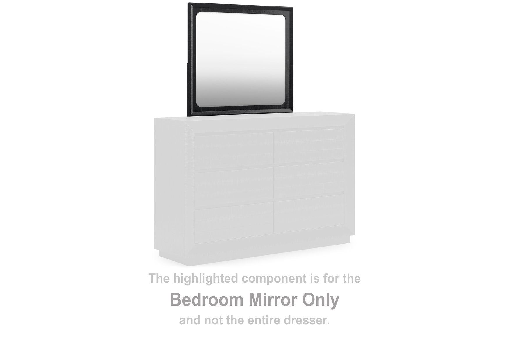 Londer Dresser and Mirror - Furniture 4 Less Outlet (Salinas,CA)