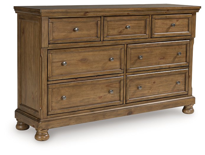 Feddinger Dresser and Mirror - Furniture 4 Less Outlet (Salinas,CA)