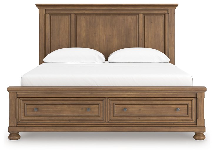 Feddinger Panel Storage Bed - Furniture 4 Less Outlet (Salinas,CA)