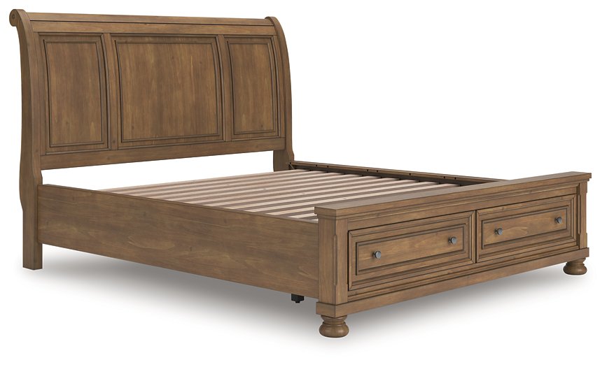 Feddinger Panel Storage Bed - Furniture 4 Less Outlet (Salinas,CA)