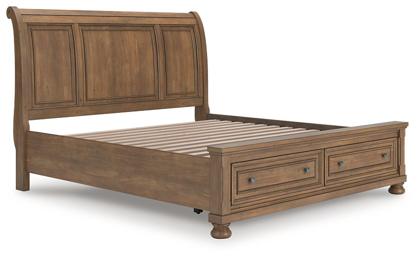 Feddinger Panel Storage Bed - Furniture 4 Less Outlet (Salinas,CA)