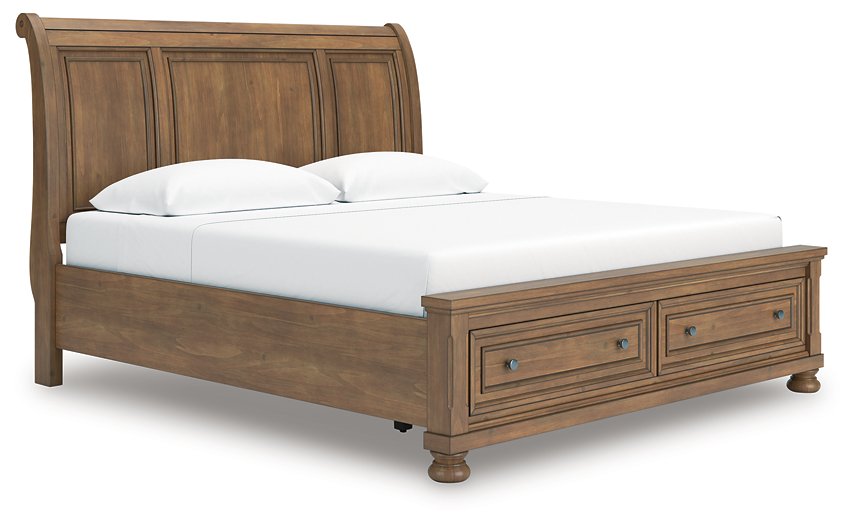 Feddinger Panel Storage Bed - Furniture 4 Less Outlet (Salinas,CA)