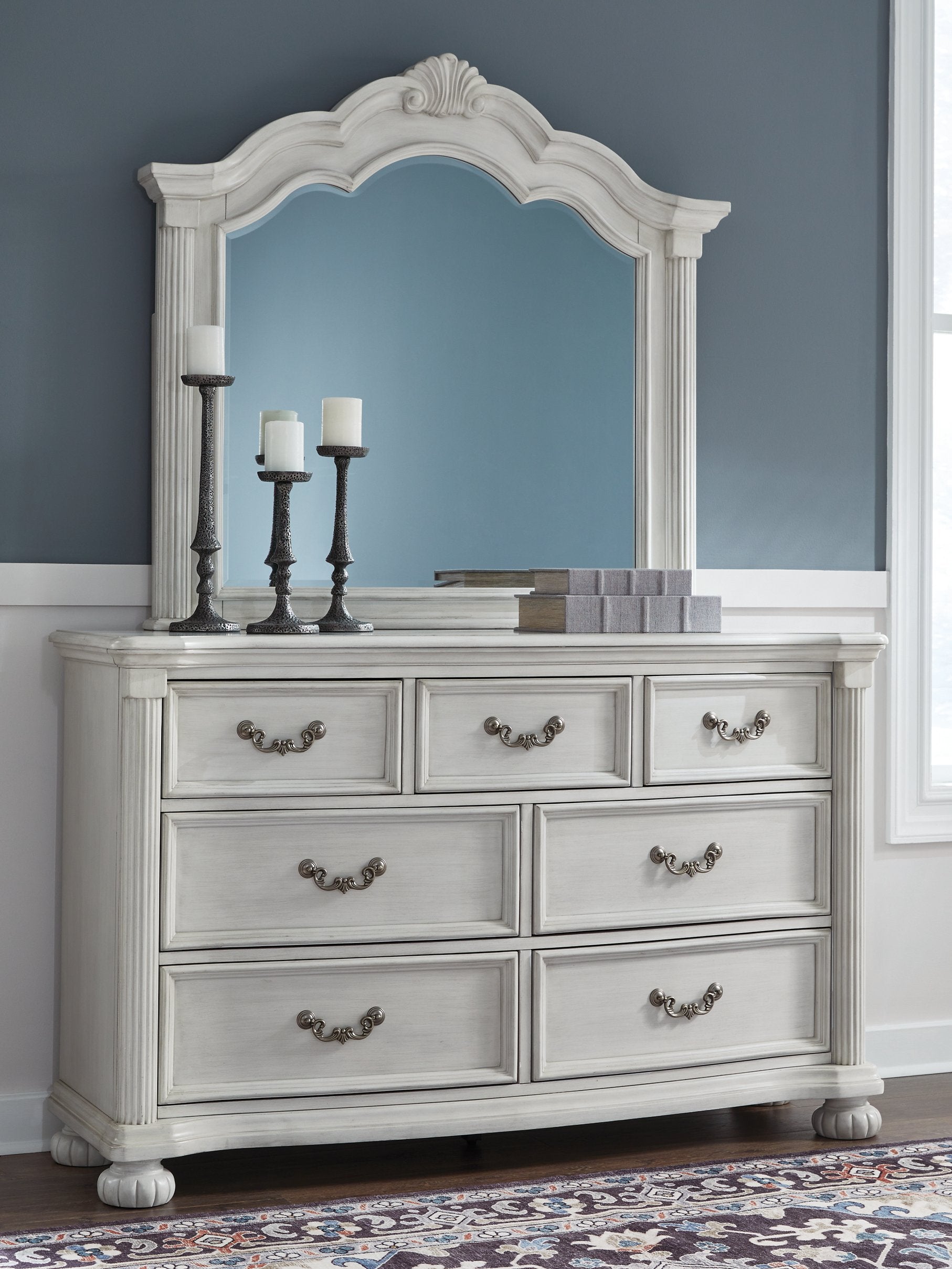 Montelaine Dresser and Mirror - Furniture 4 Less Outlet (Salinas,CA)