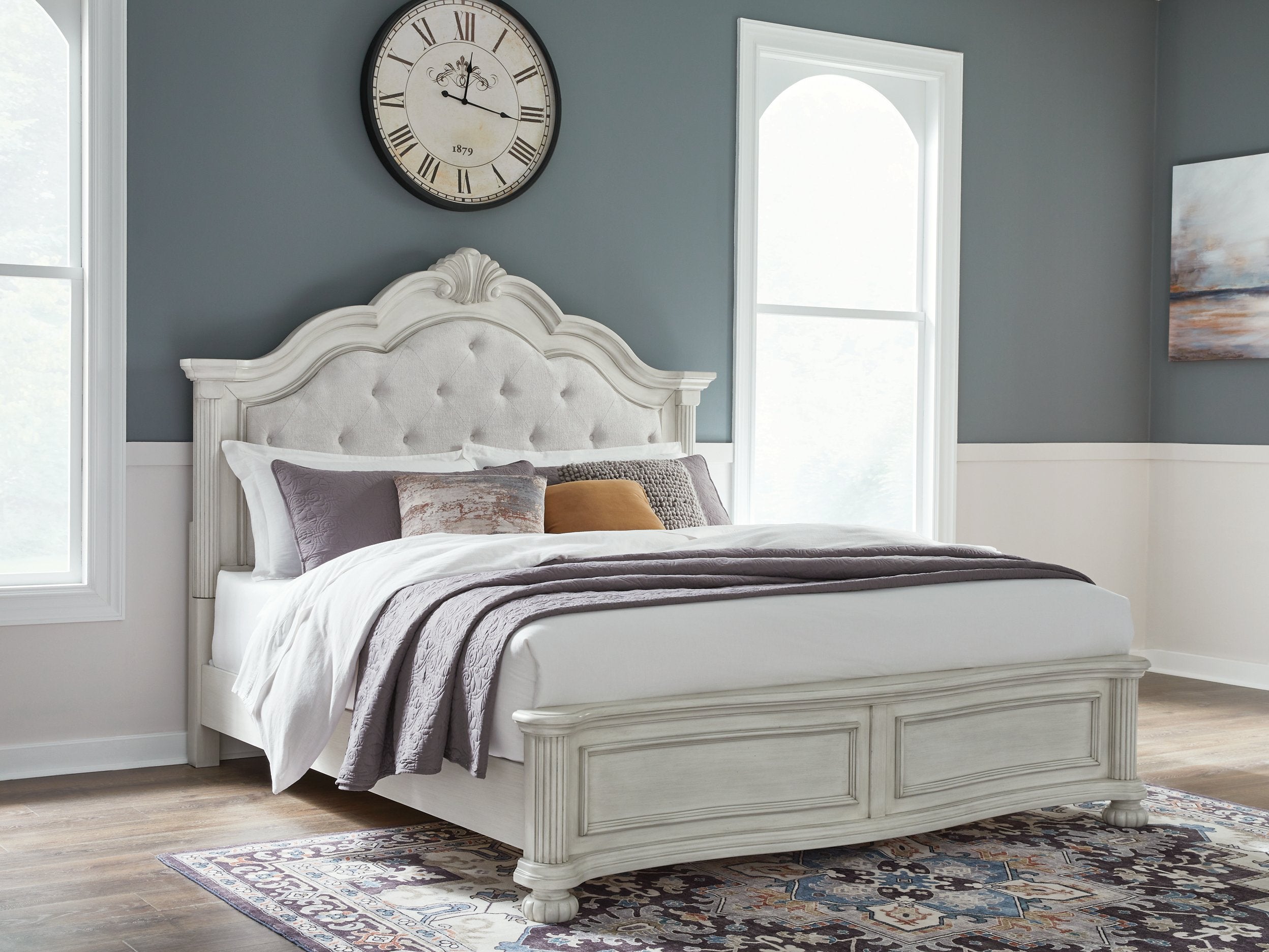 Montelaine Upholstered Bed - Furniture 4 Less Outlet (Salinas,CA)