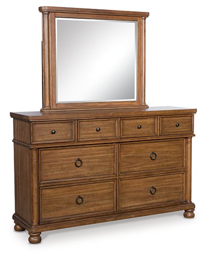 Chadworth Dresser and Mirror - Furniture 4 Less Outlet (Salinas,CA)