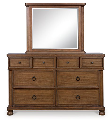 Chadworth Dresser and Mirror - Furniture 4 Less Outlet (Salinas,CA)