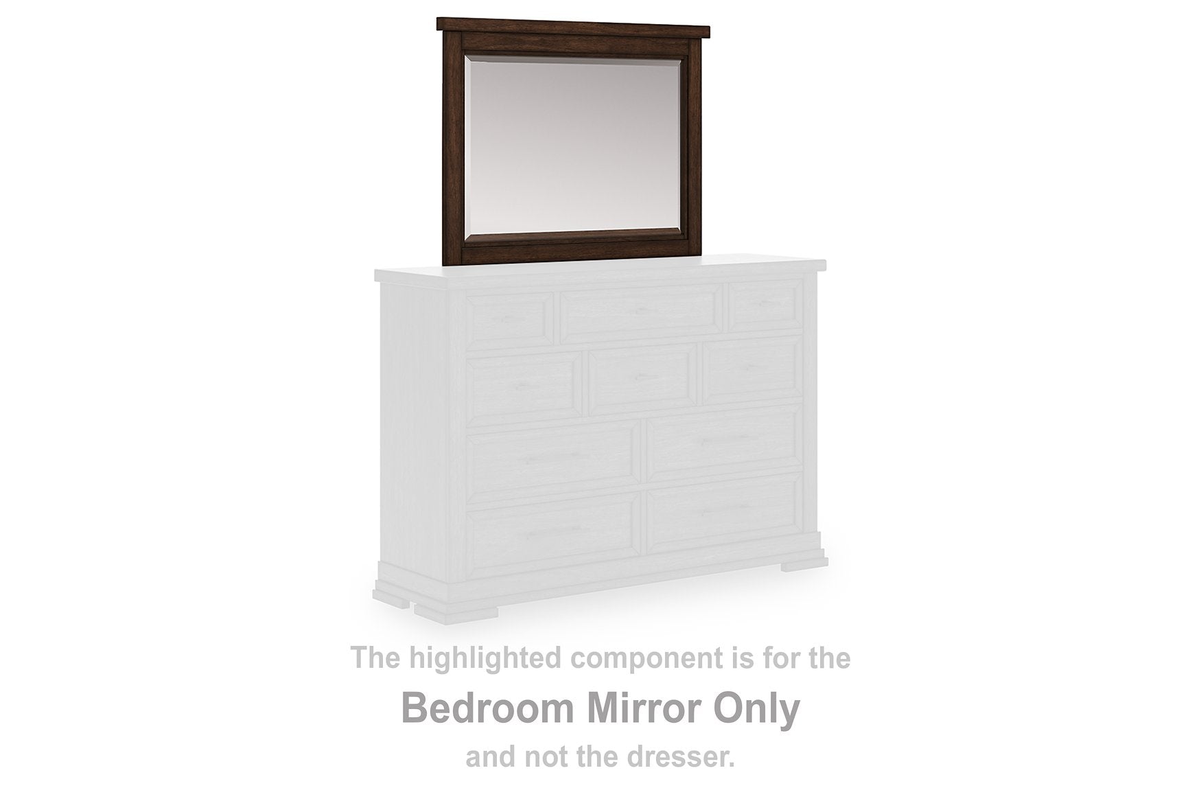 Taffenbrook Dresser and Mirror - Furniture 4 Less Outlet (Salinas,CA)