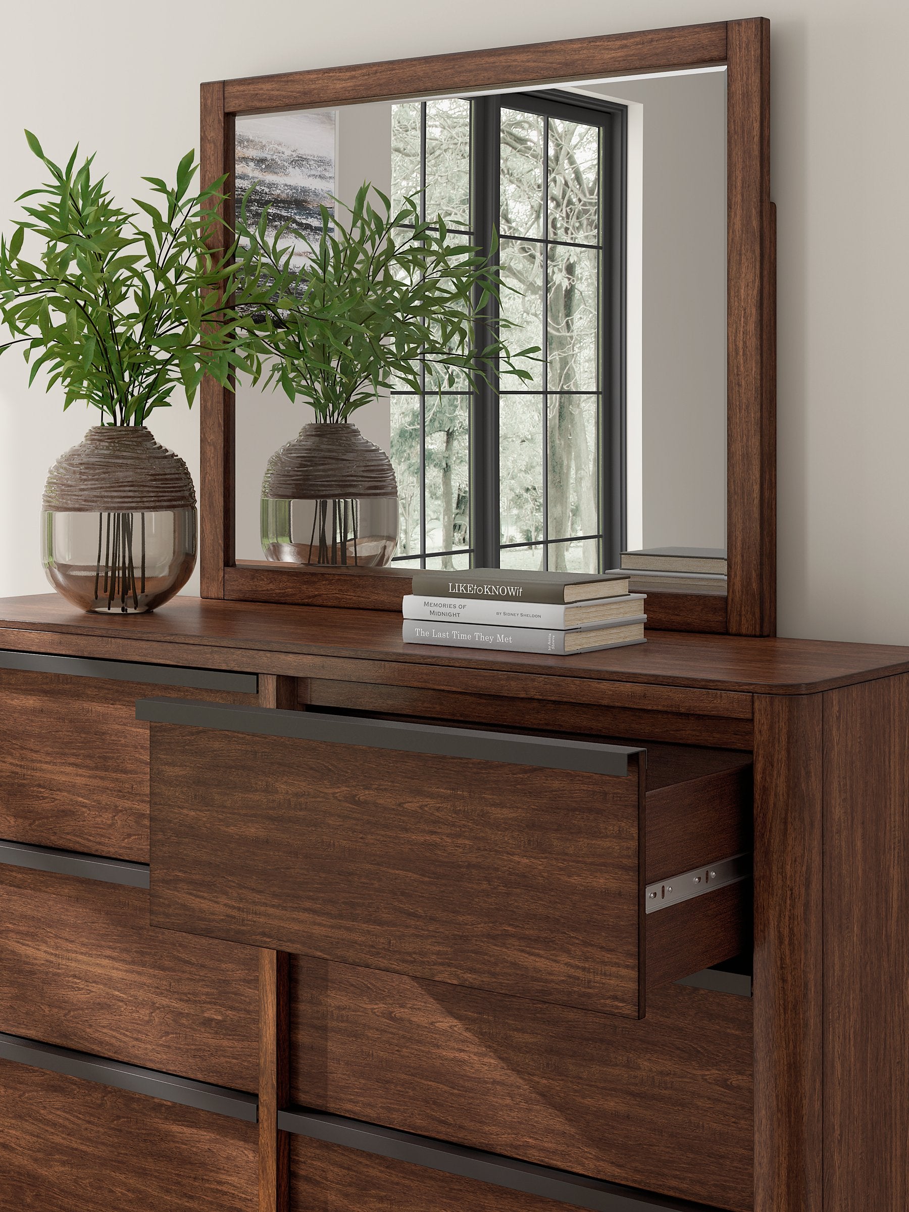 Dilenno Dresser and Mirror - Furniture 4 Less Outlet (Salinas,CA)