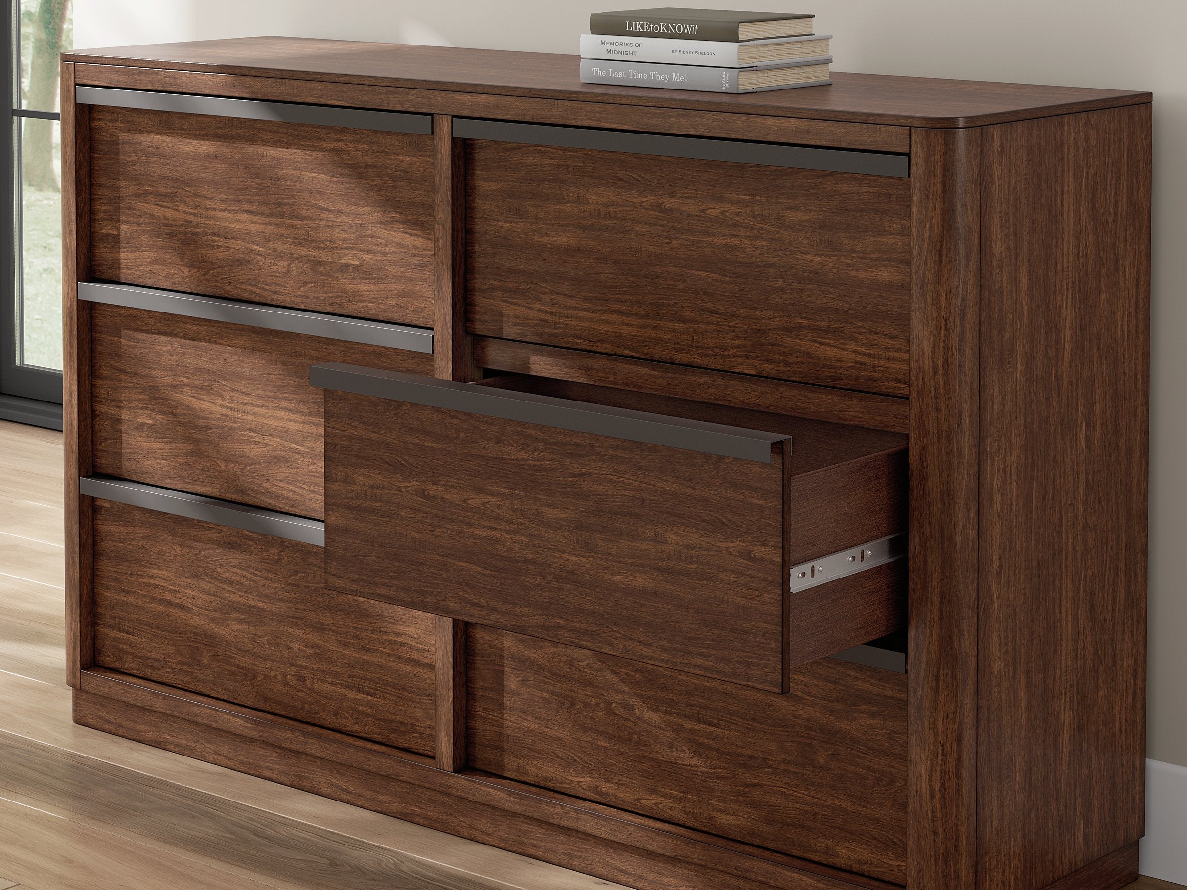 Dilenno Dresser and Mirror - Furniture 4 Less Outlet (Salinas,CA)
