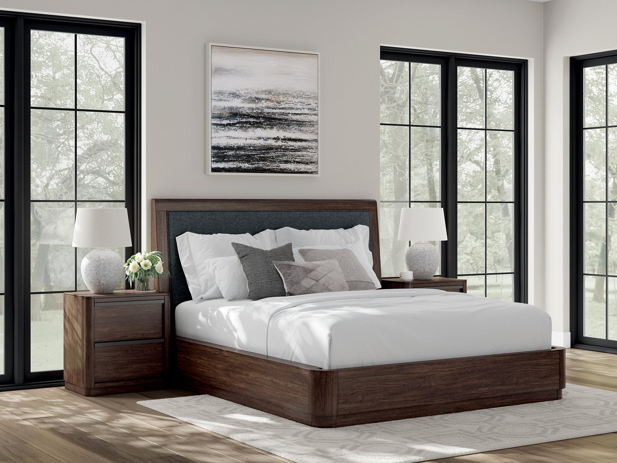 Dilenno Upholstered Bed - Furniture 4 Less Outlet (Salinas,CA)