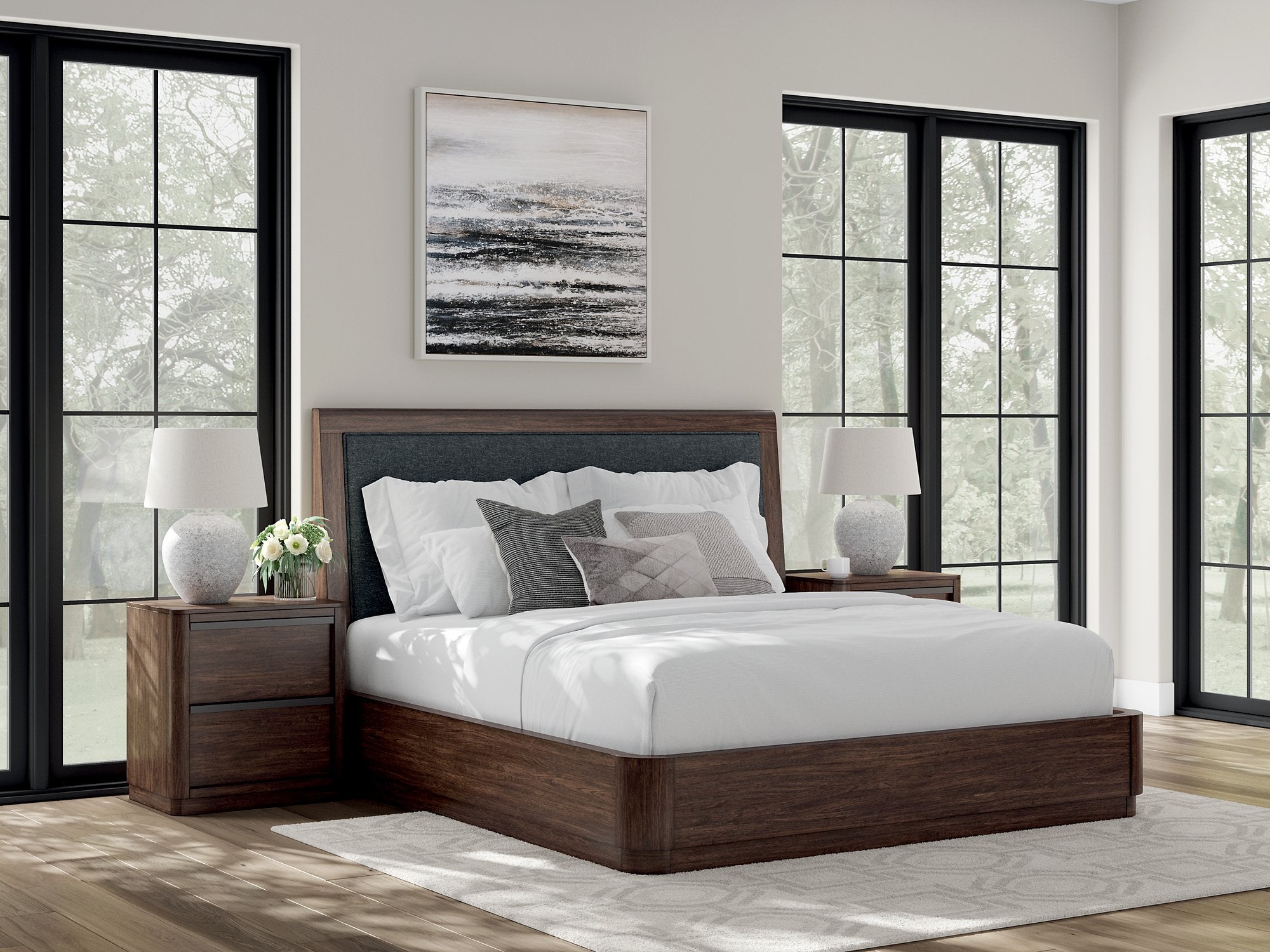 Dilenno Upholstered Bed - Furniture 4 Less Outlet (Salinas,CA)