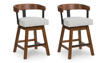 Ralene Counter Height Barstool (Set of 2) - Furniture 4 Less Outlet (Salinas,CA)